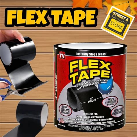 waterproof tape for leaks|10 ft. Waterproof Patch and Seal Tape Black